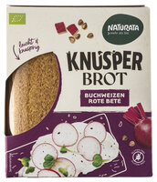 Knusperbrot Buchweizen & rote Bete, kbA