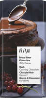 Feine Bitter Kuvertüre 70% Cacao (150 g-Tafelformat)