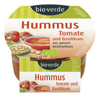 Hummus Tomate-Basilikum frisch, vegan 150 g