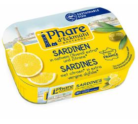Sardinen mit Zitrone  Olivenöl