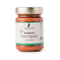 BA Brotaufstrich Roter Paprika, 190 g, SANCHON, bio