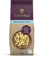 ALB-GOLD Bio Hartweizen Penne (Papier)