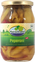 Bio-Peperoni, mild 370 ml Gl. MARSCHLAND