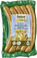 Delikatess Geflügel-Wiener mit Sonnenblumenöl