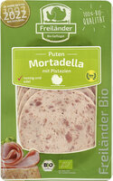 Geflügel-Mortadella mit Pistazien, Bio, frisch, MAP