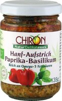 Hanfaufstrich Paprika-Basilikum