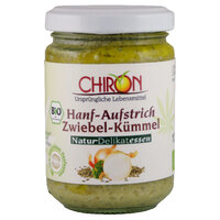 Hanfaufstrich Zwiebel Kümmel