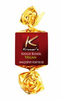 BIO Nougatbusserl mit Reismilchüberzug, vegan