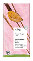 Mandel Nougat Crisp Schokolade mit Kokosblütenzucker 38% Cacao