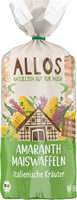 Amaranth Maiswaffeln Italienische Kräuter