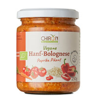 Vegane Hanf-Bolognese Paprika-Pikant