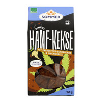 Dinkel-Gebäck mit Schokolade, Hanf und Maca