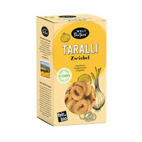 Taralli, bio°, italienisches Salzgebäck mit Zwiebeln, 200g