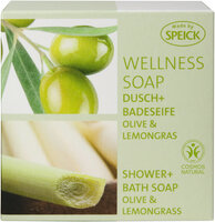 Wellness Soap, Dusch + Badeseife Olive & Lemongras