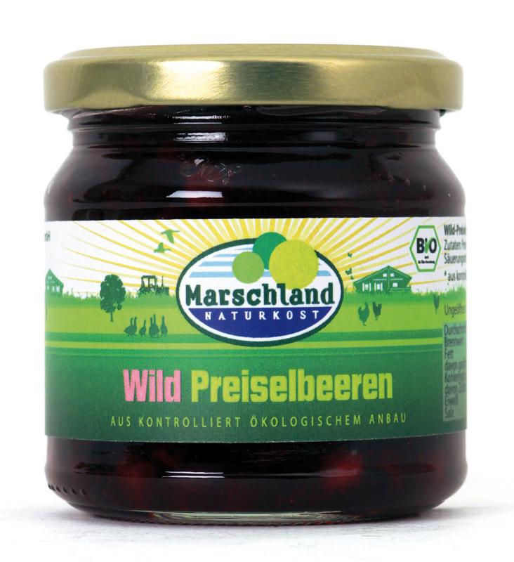 Wild Preiselbeeren