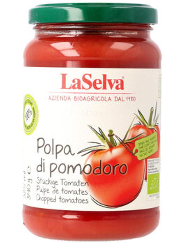 Produktfoto zu Polpa di pomodoro mit stückigen Tomaten