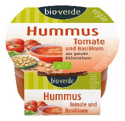 Hummus Tomate-Basilikum