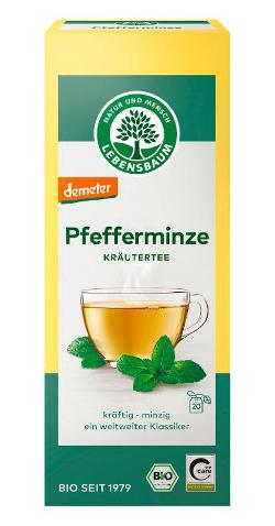 Pfefferminz-Tee im Beutel