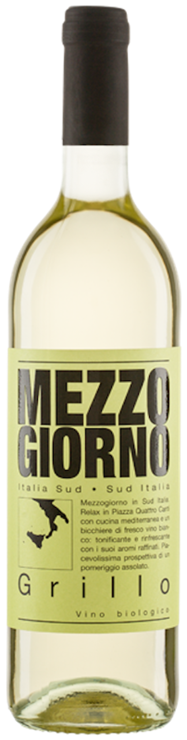 Produktfoto zu Mezzogiorno Grillo weiß 0,75