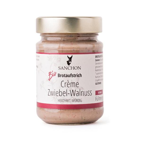 Produktfoto zu Brotaufstrich Creme Zwiebel Walnuss