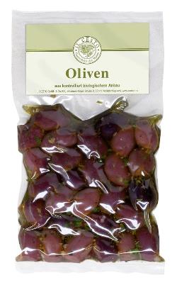 Griechische Kalamata Oliven ohne Stein mariniert