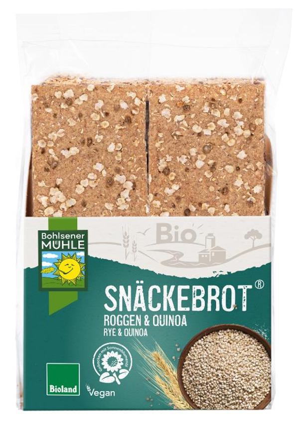 Produktfoto zu Snäckebrot Roggen Quinoa