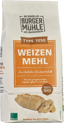 Weizenmehl 1050 1kg von Burgermühle