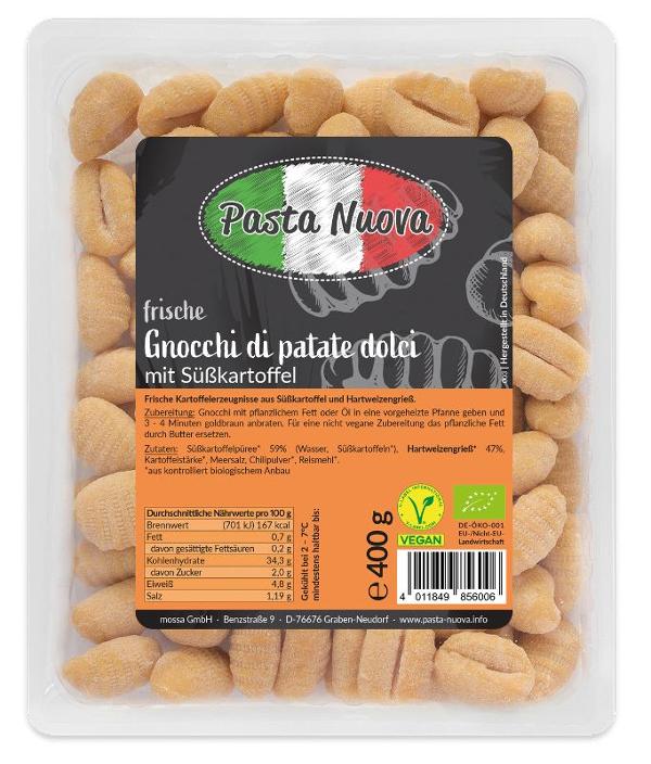 Produktfoto zu Frische Gnocchi mit Süßkartoffeln