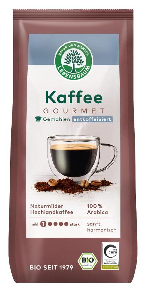 Produktfoto zu Gourmet Kaffee entkoffiniert gemahlen