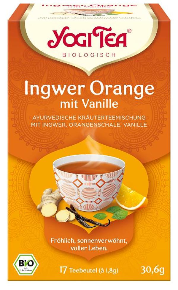Produktfoto zu Yogi Tee Ingwer Orange Vanille