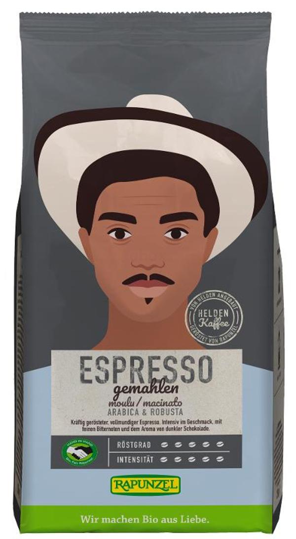 Produktfoto zu Heldenkaffee Espresso, gemahlen 250g
