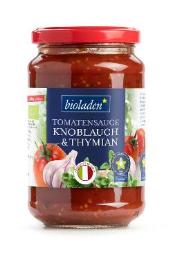 Tomatensauce Knoblauch Thymian