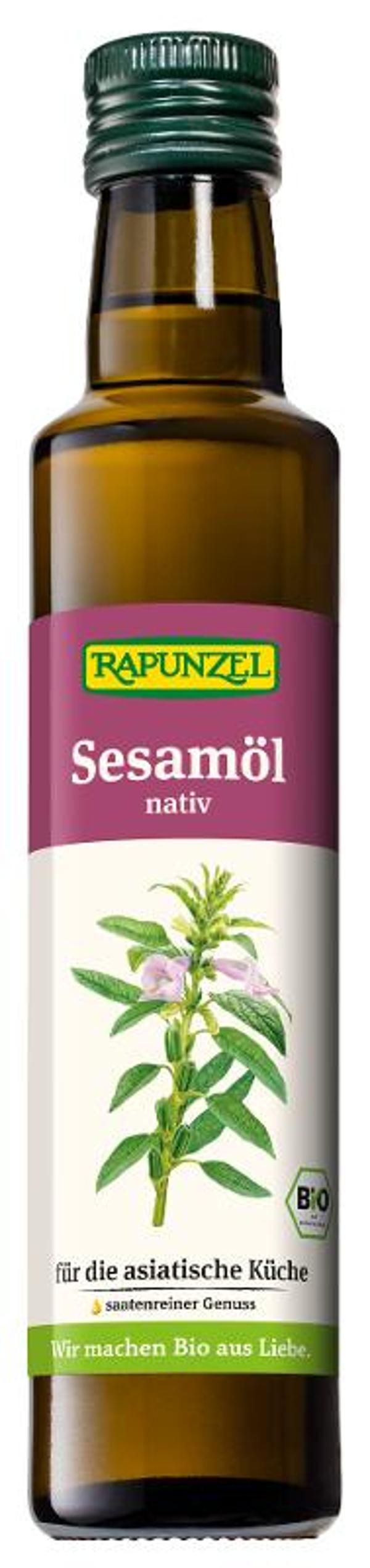 Produktfoto zu Sesamöl "nativ" 250ml *fein-nussig