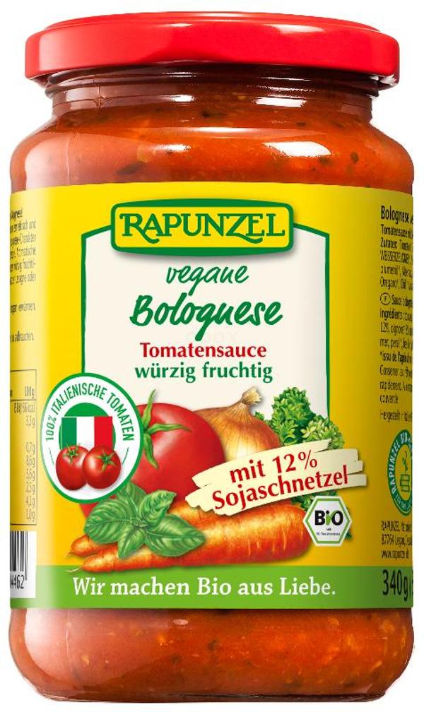 Produktfoto zu Tomatensauce Bolognese mit Soja