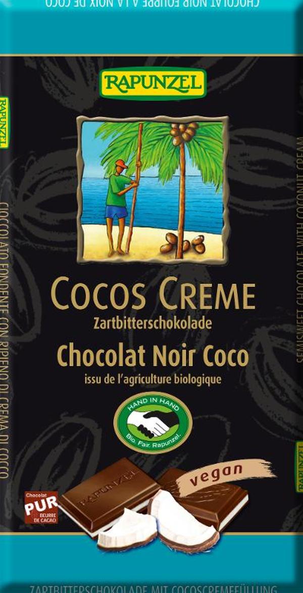 Produktfoto zu Zartbitterschokolade Kokoscremefüllung *vegan