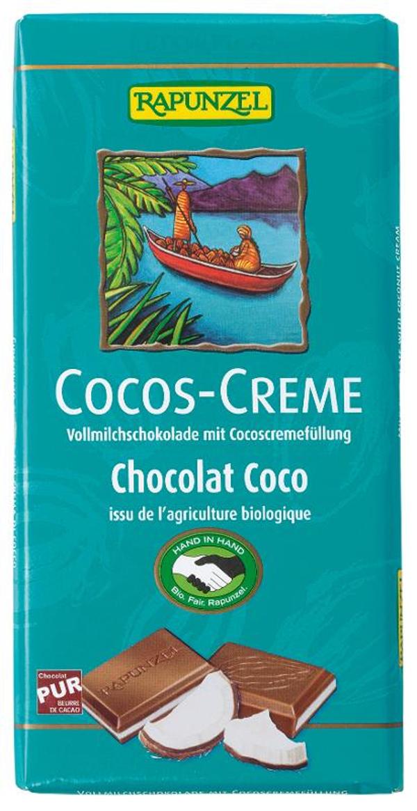 Produktfoto zu Vollmilchschokolade Kokos- und Milchfüllung