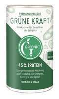 Grüne Kraft Superfood Trinkpulver Mischung