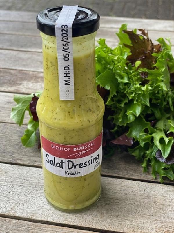 Produktfoto zu Salat-Dressing Kräuter 200g Glas