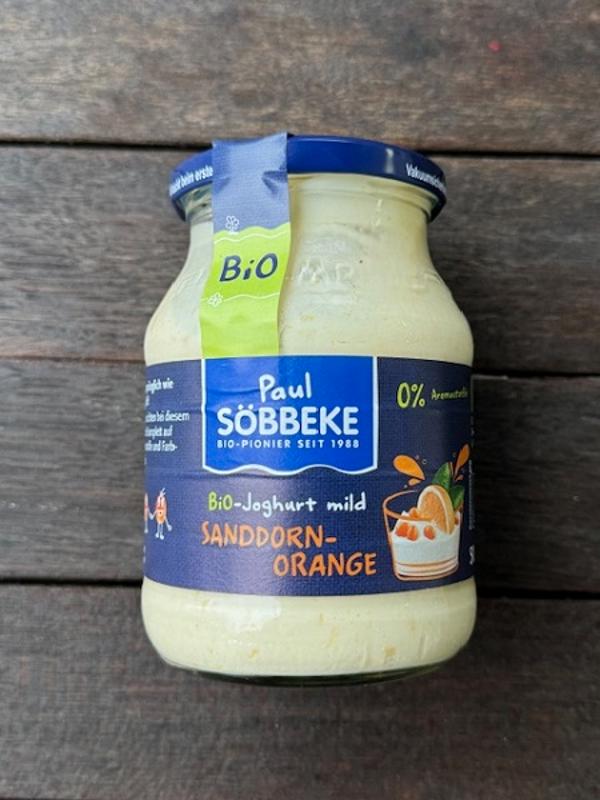 Produktfoto zu Joghurt Sanddorn-Orange 500g Glas