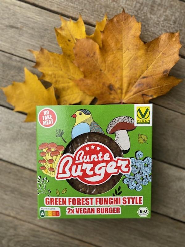 Produktfoto zu Veganer Bratling Green Forest Funghi Style 2x90g