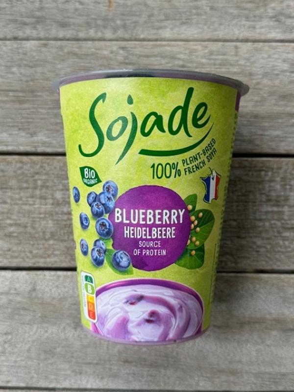 Produktfoto zu Soja Joghurt Heidelbeere