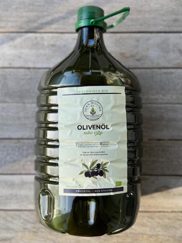 Produktfoto zu Olivenöl Nativ Extra 5 Liter