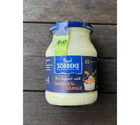 Joghurt Sanddorn-Orange 500g Glas