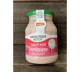 Joghurt - Himbeere mild 500g  Glas