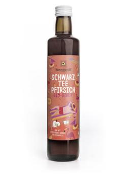 Eistee Schwarztee-Pfirsich Sirup 0,5l
