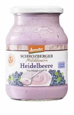 Heidelbeerjoghurt 500g Glas