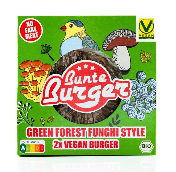 Produktfoto zu Green Forest Burger Funghi 180g