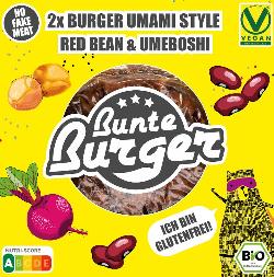 Red Bean Burger Umami-Style