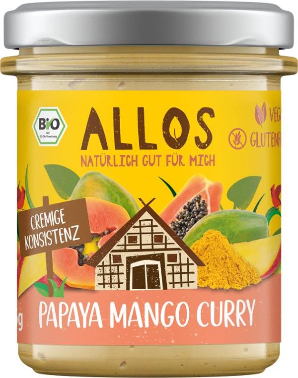 Produktfoto zu Streichgenuss Papaya Mango Curry 175g
