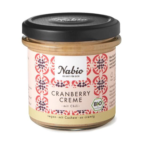 Produktfoto zu Nabio Creme Cranberry 135g